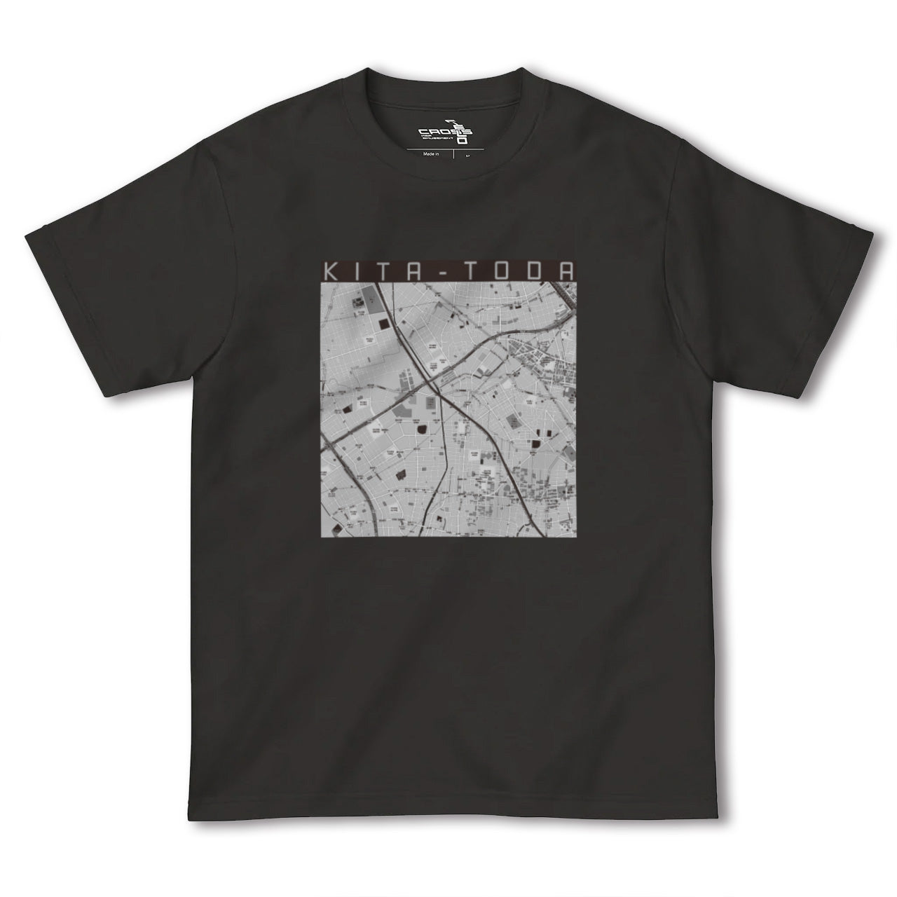 【北戸田(埼玉県)】地図柄ヘビーウェイトTシャツ