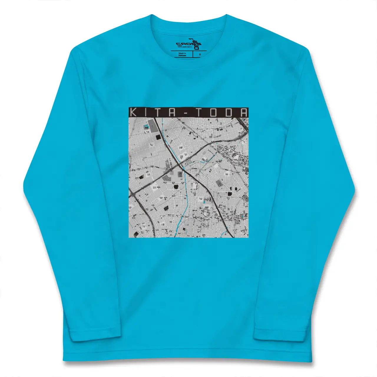 【北戸田(埼玉県)】地図柄ロングスリーブTシャツ