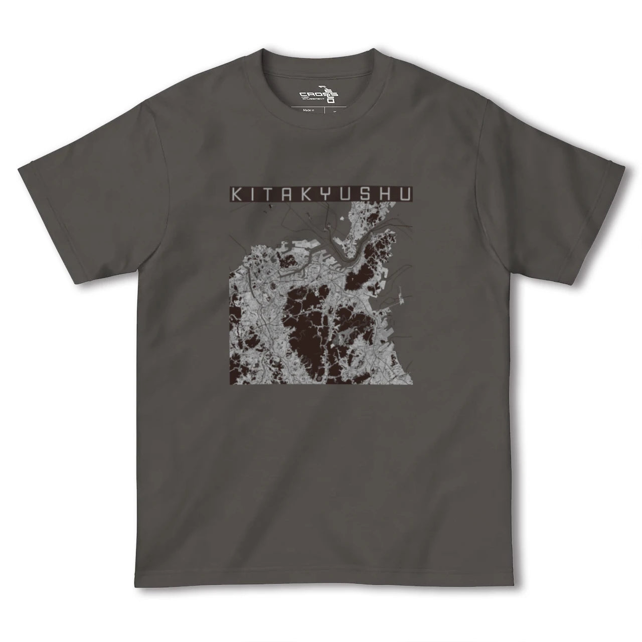 【北九州(福岡県)】地図柄ヘビーウェイトTシャツ