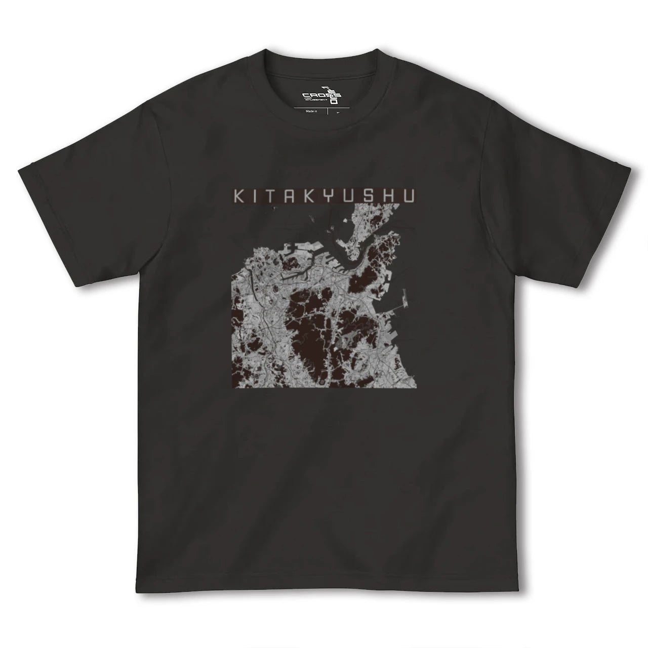【北九州(福岡県)】地図柄ヘビーウェイトTシャツ