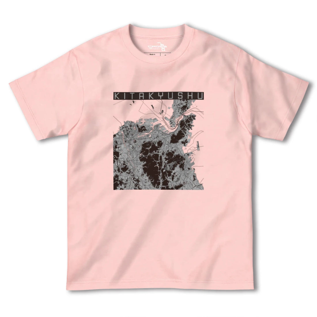 【北九州(福岡県)】地図柄ヘビーウェイトTシャツ