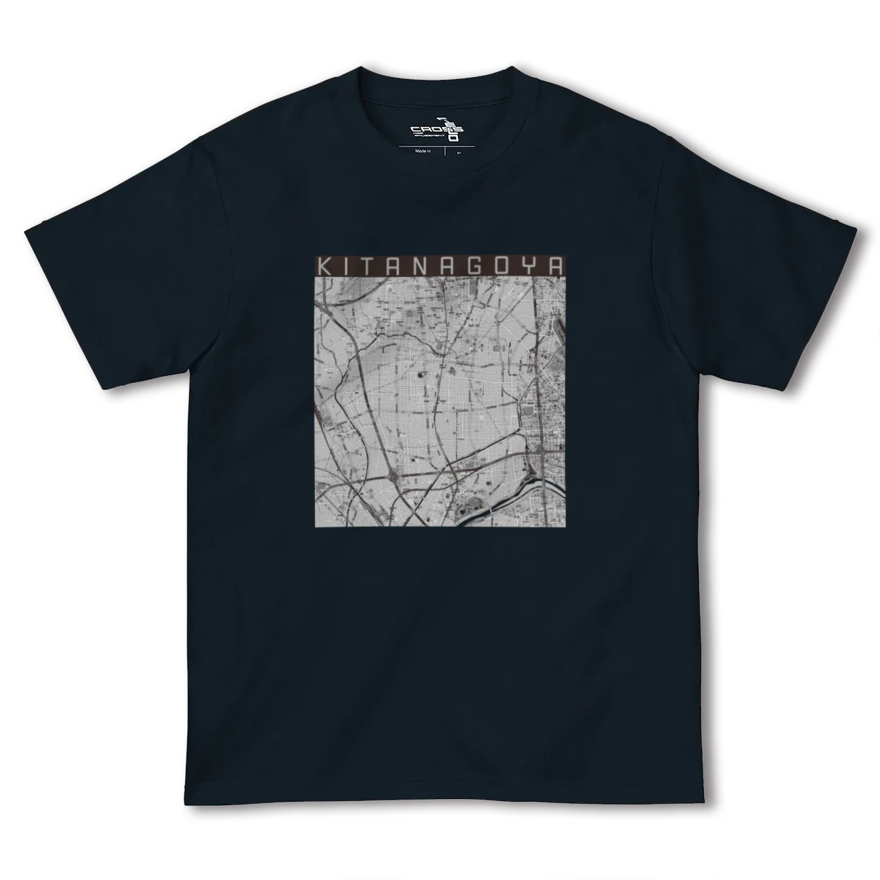 【北名古屋(愛知県)】地図柄ヘビーウェイトTシャツ