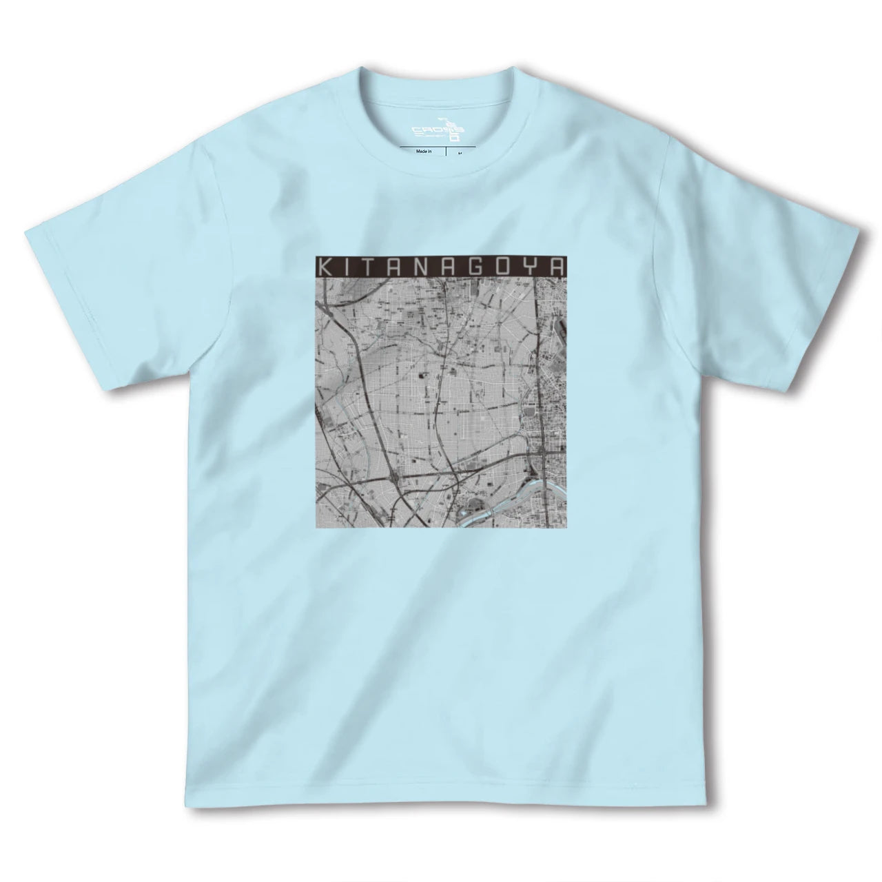 【北名古屋(愛知県)】地図柄ヘビーウェイトTシャツ