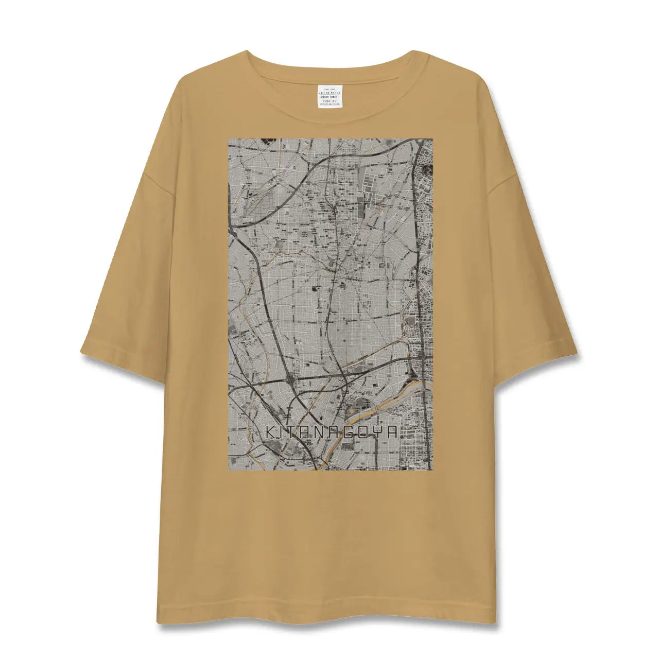 【北名古屋(愛知県)】地図柄ビッグシルエットTシャツ