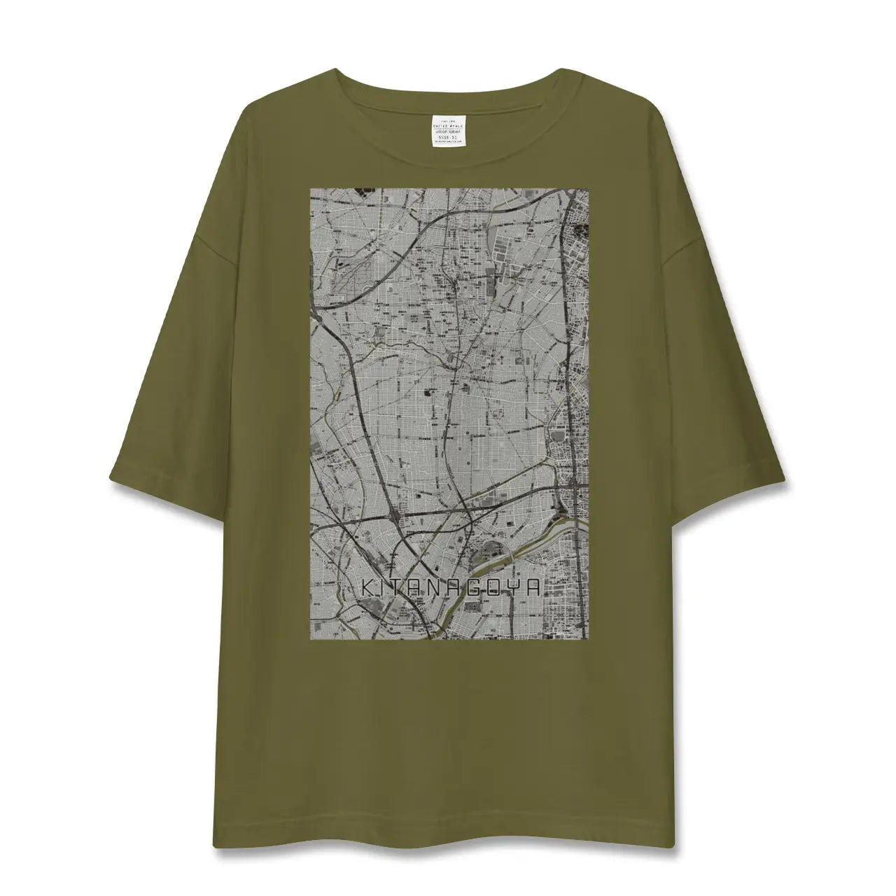 【北名古屋(愛知県)】地図柄ビッグシルエットTシャツ