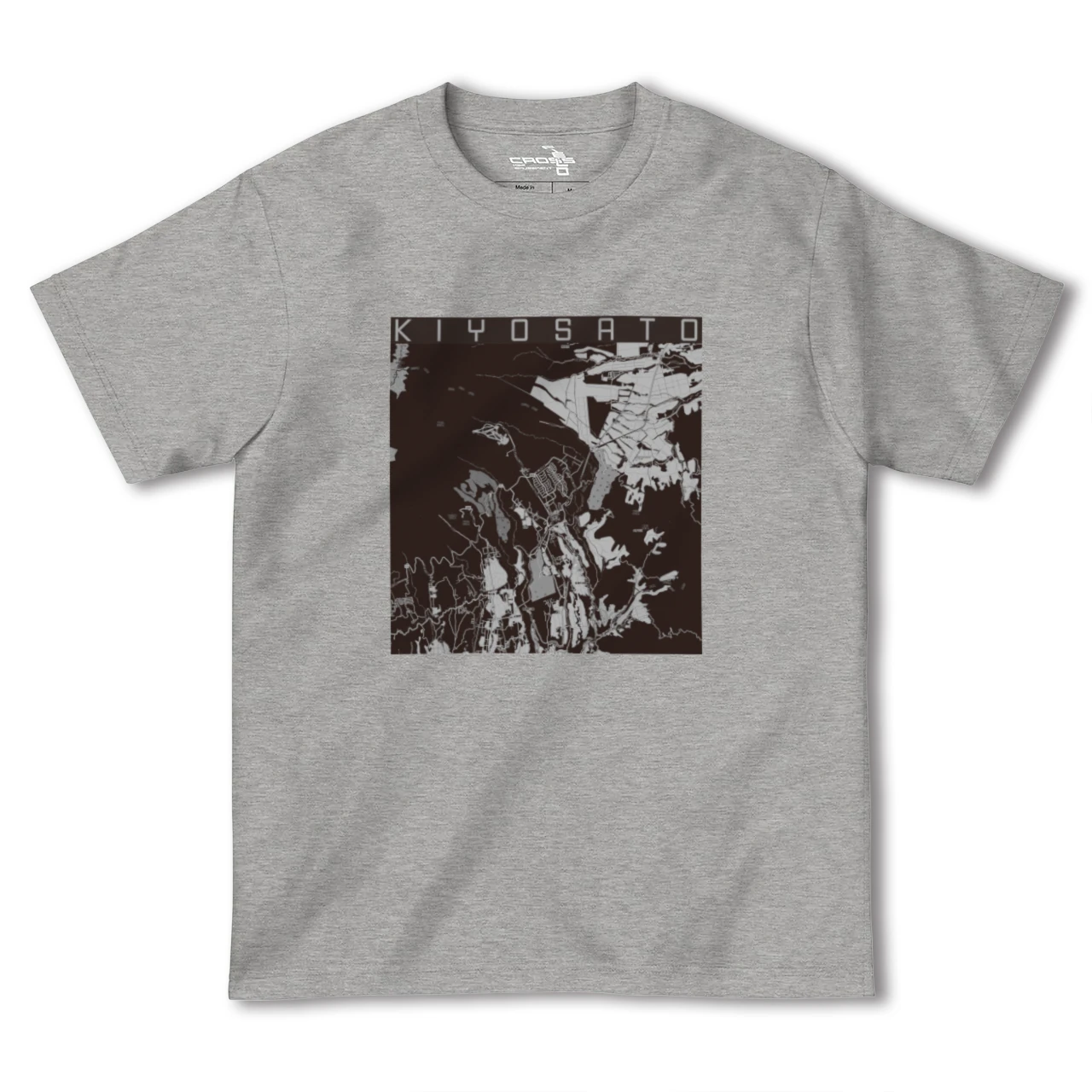 【清里(山梨県)】地図柄ヘビーウェイトTシャツ