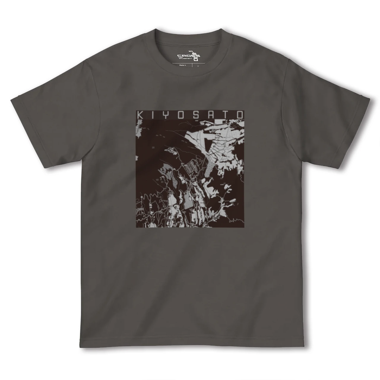 【清里(山梨県)】地図柄ヘビーウェイトTシャツ