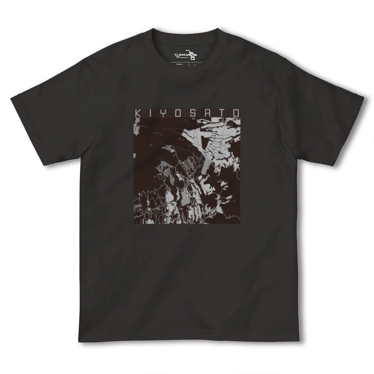 【清里(山梨県)】地図柄ヘビーウェイトTシャツ