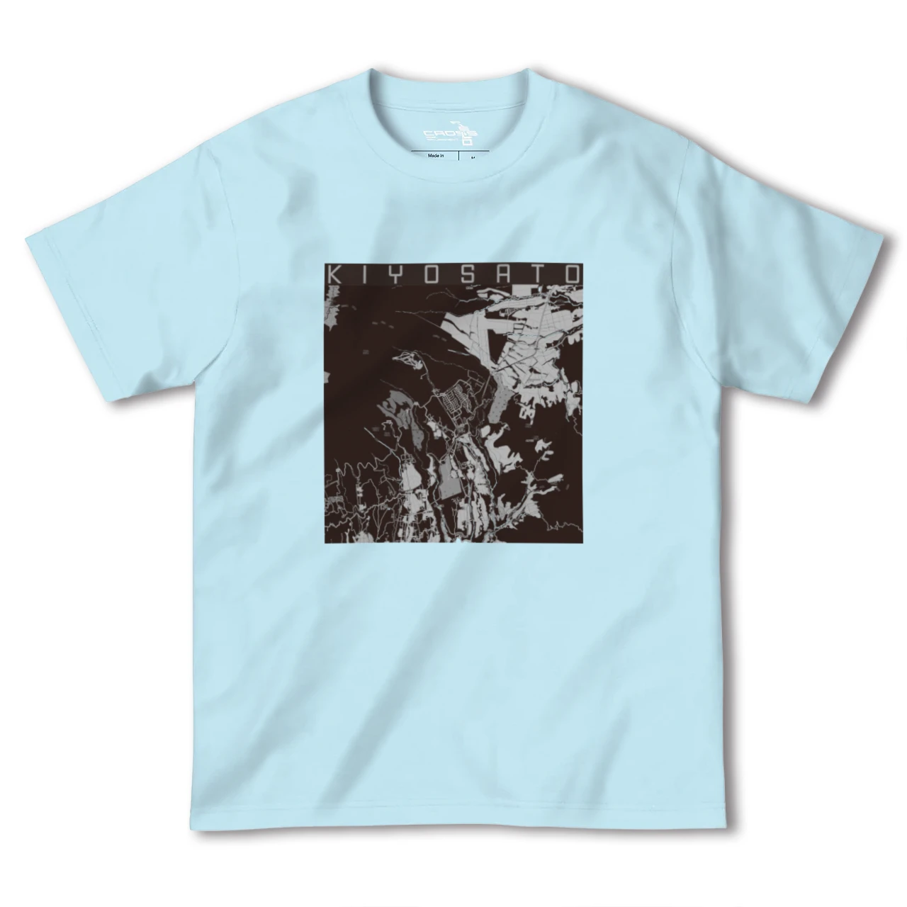 【清里(山梨県)】地図柄ヘビーウェイトTシャツ