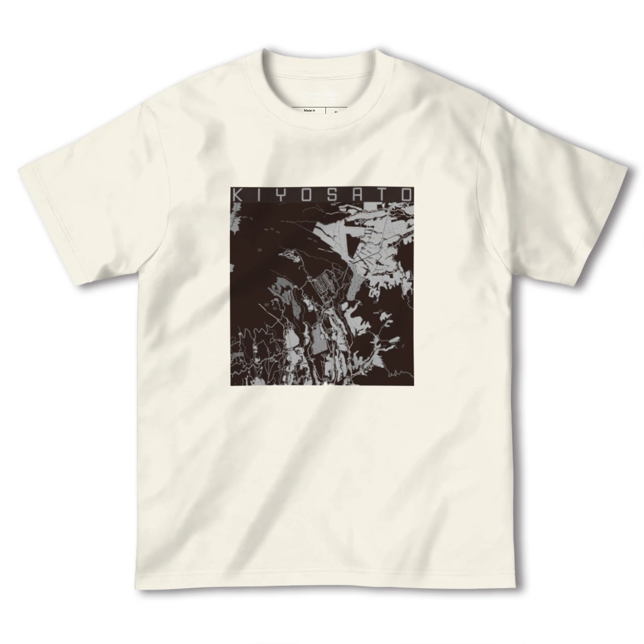 【清里(山梨県)】地図柄ヘビーウェイトTシャツ