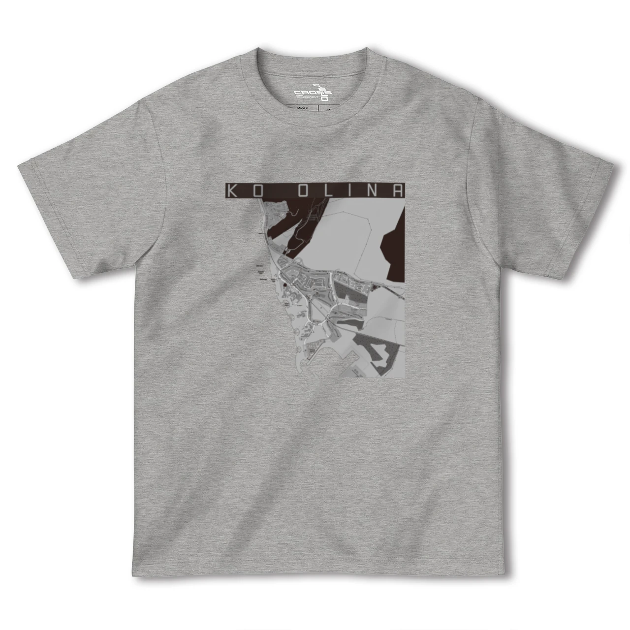 【コオリナ(アメリカ)】地図柄ヘビーウェイトTシャツ