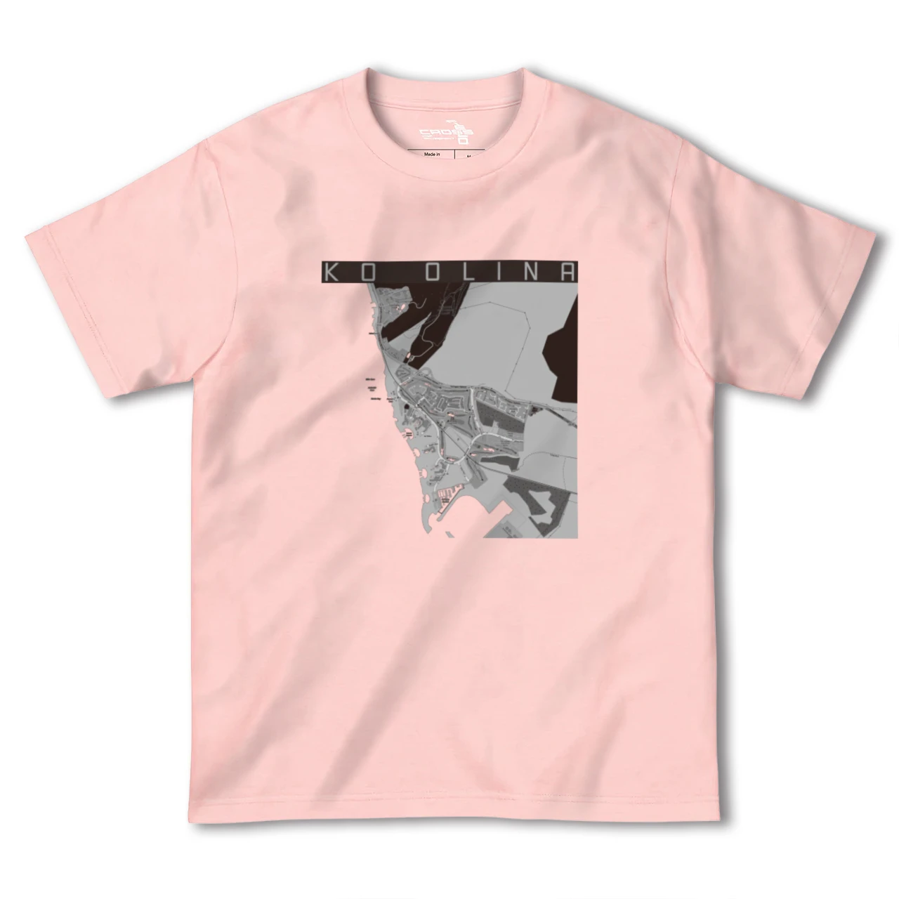 【コオリナ(アメリカ)】地図柄ヘビーウェイトTシャツ