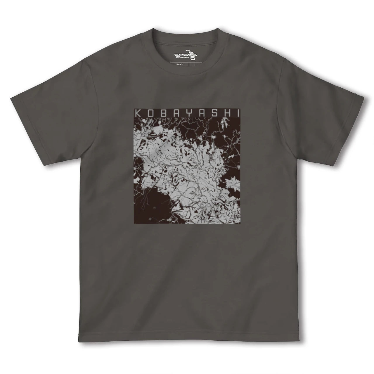 【小林(宮崎県)】地図柄ヘビーウェイトTシャツ