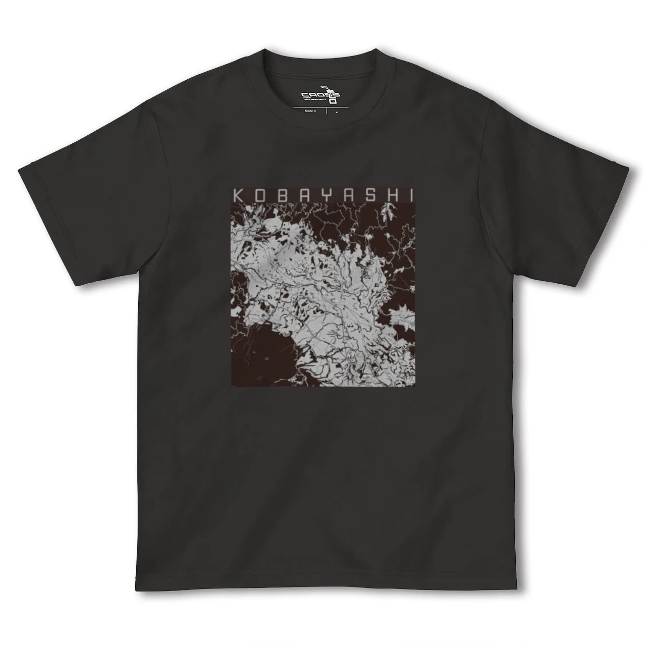 【小林(宮崎県)】地図柄ヘビーウェイトTシャツ