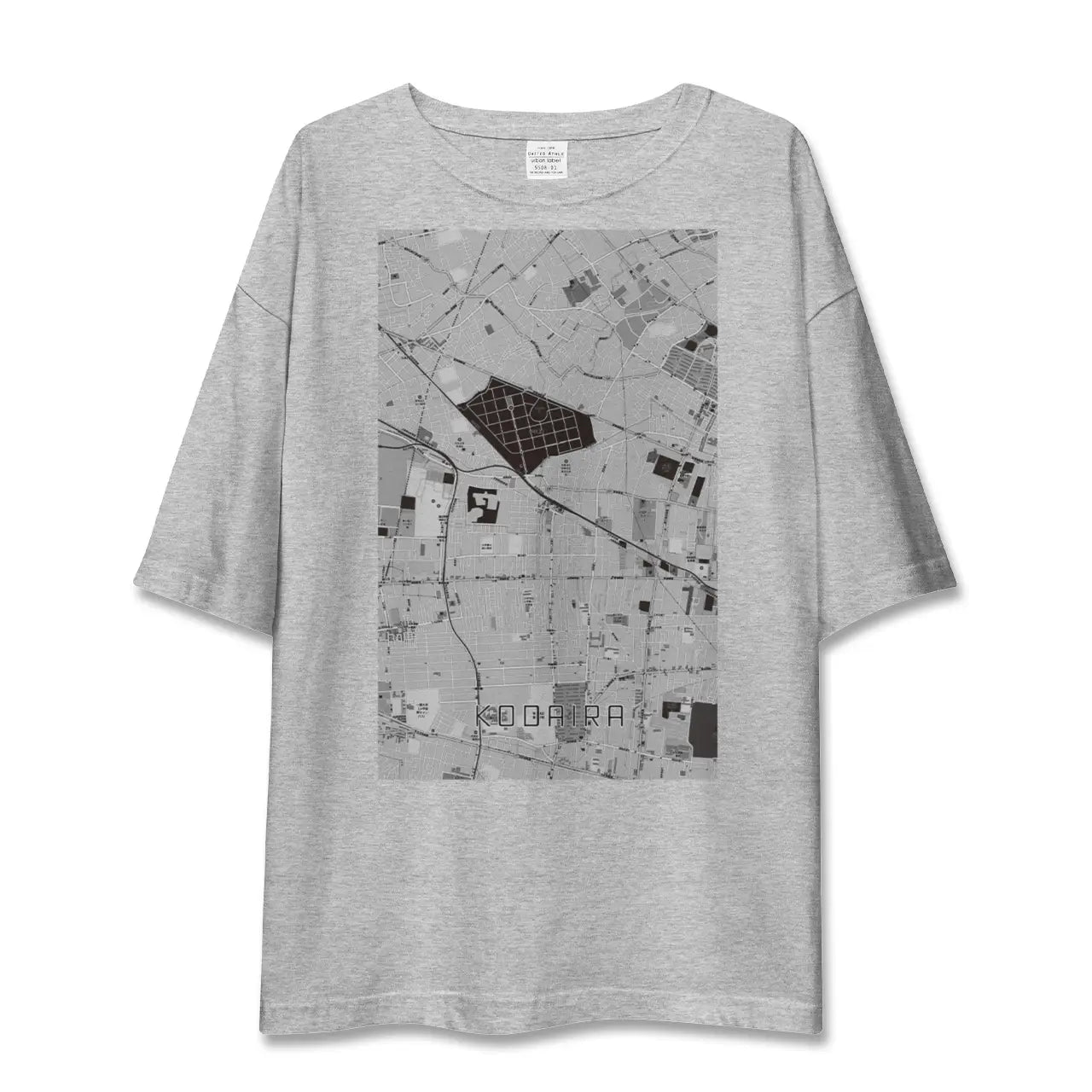 【小平(東京都)】地図柄ビッグシルエットTシャツ