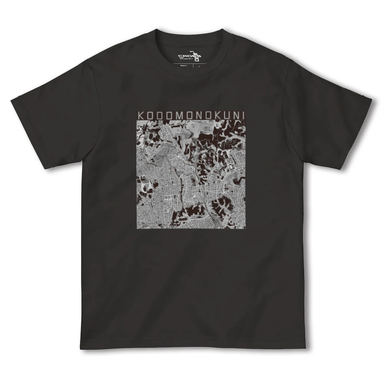 【こどもの国(神奈川県)】地図柄ヘビーウェイトTシャツ
