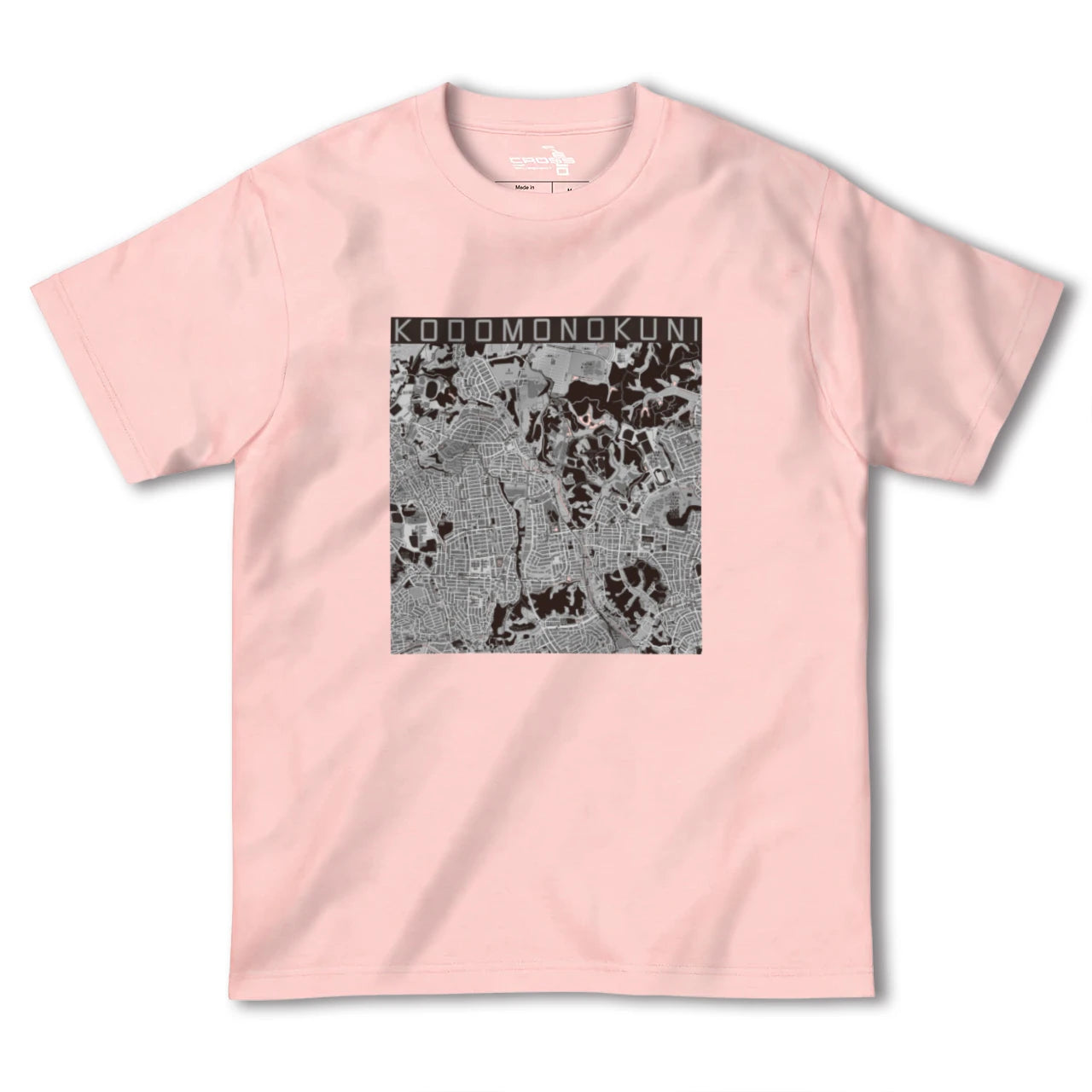 【こどもの国(神奈川県)】地図柄ヘビーウェイトTシャツ