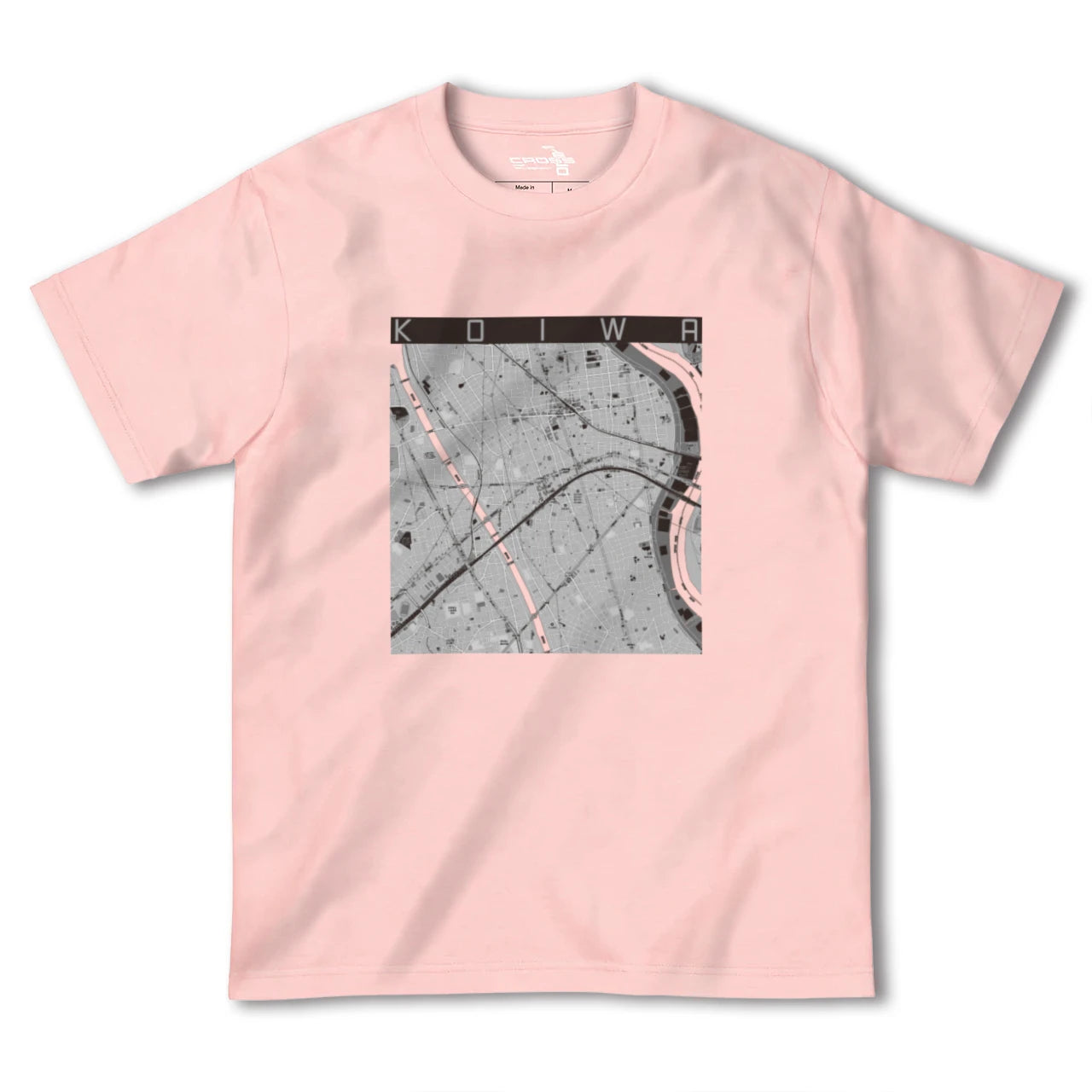 【小岩(東京都)】地図柄ヘビーウェイトTシャツ