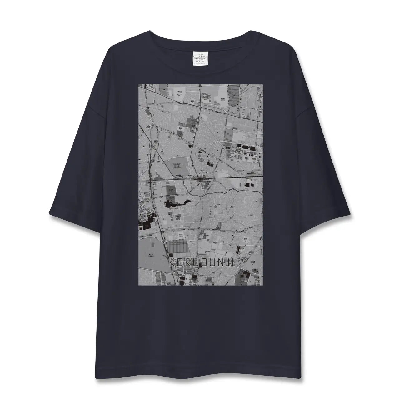 【国分寺(東京都)】地図柄ビッグシルエットTシャツ