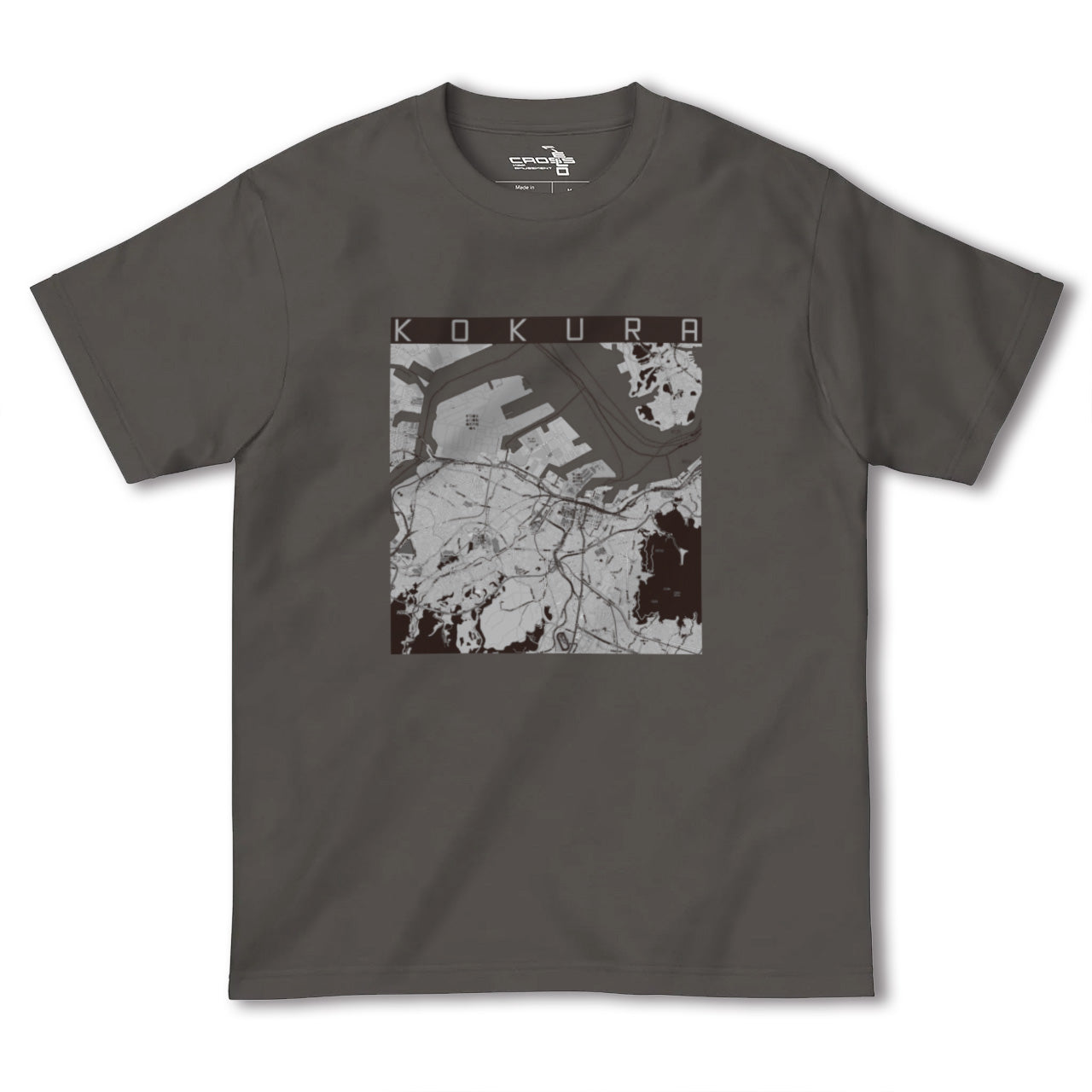 【小倉(福岡県)】地図柄ヘビーウェイトTシャツ