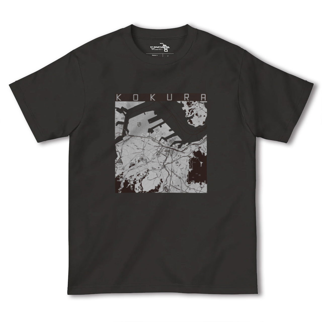 【小倉(福岡県)】地図柄ヘビーウェイトTシャツ