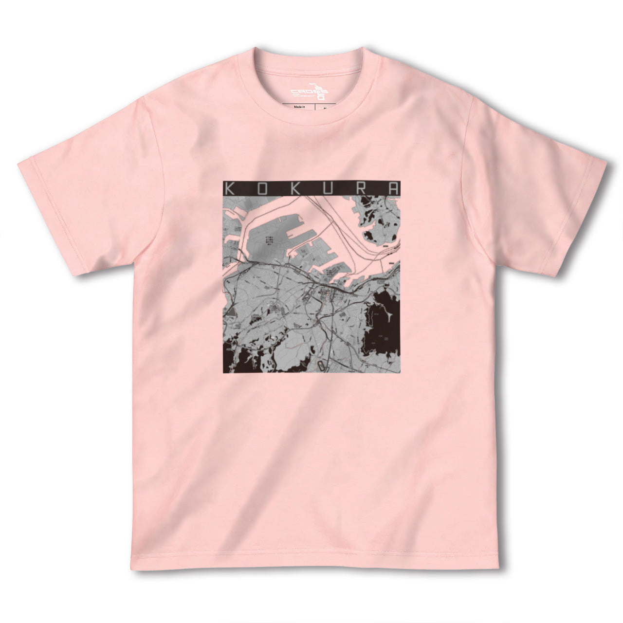 【小倉(福岡県)】地図柄ヘビーウェイトTシャツ