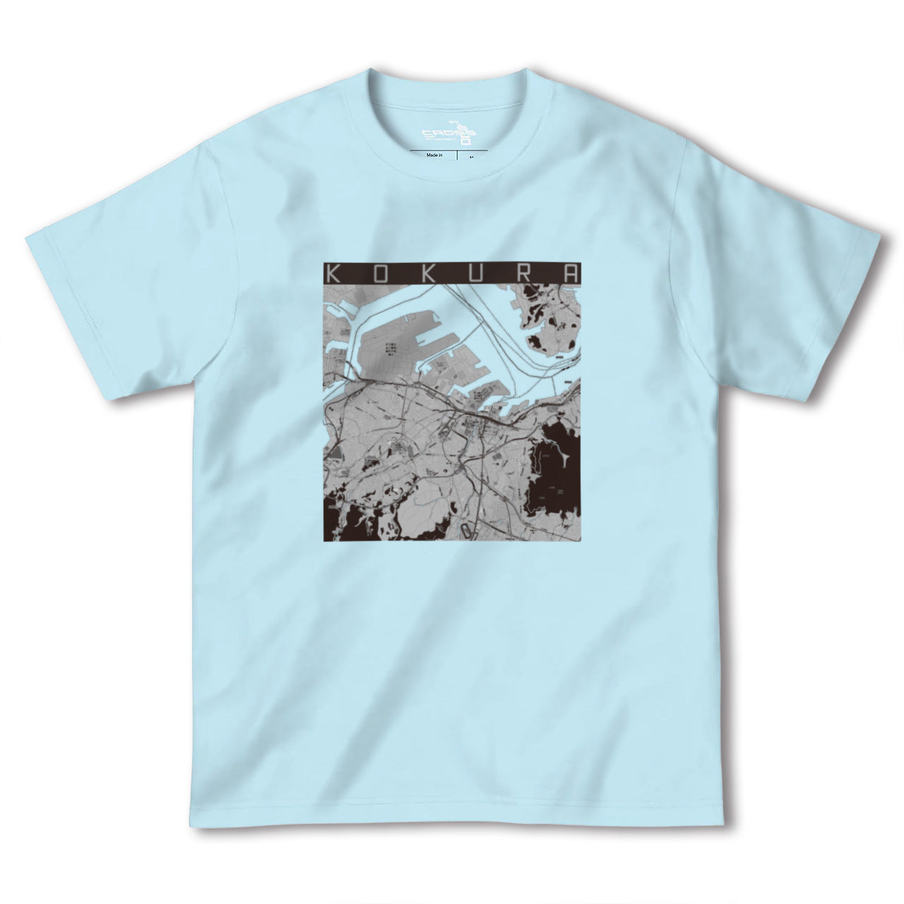 【小倉(福岡県)】地図柄ヘビーウェイトTシャツ