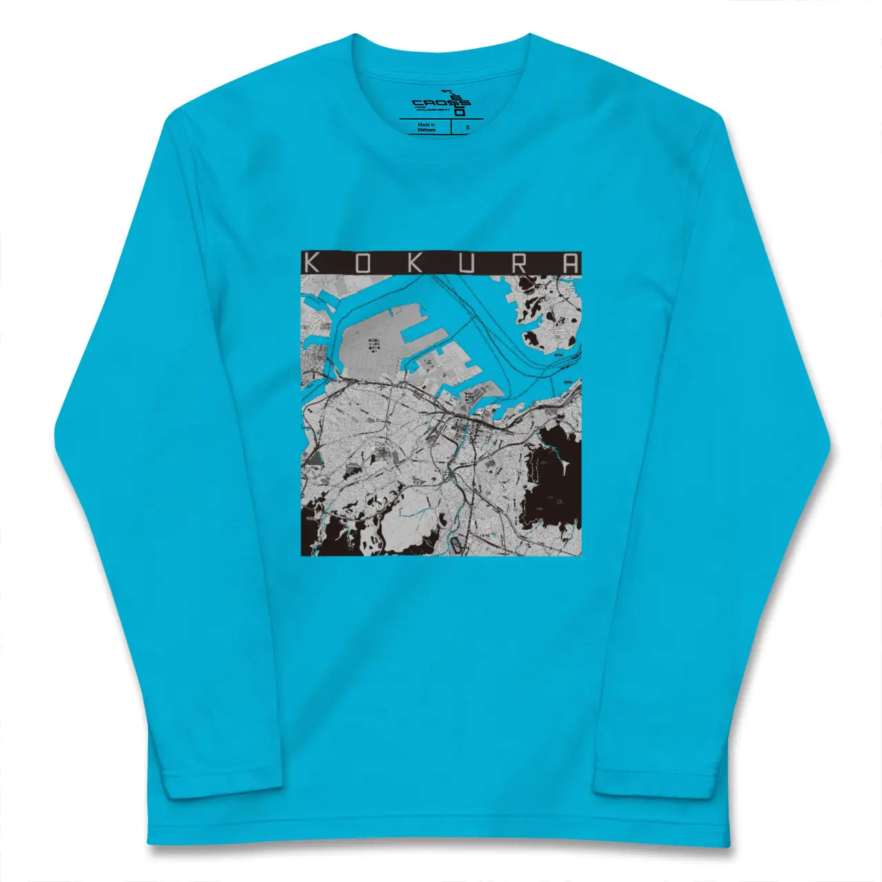 【小倉(福岡県)】地図柄ロングスリーブTシャツ