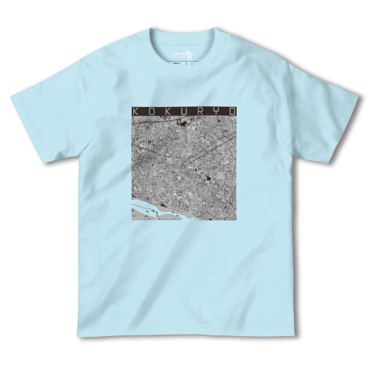【国領(東京都)】地図柄ヘビーウェイトTシャツ