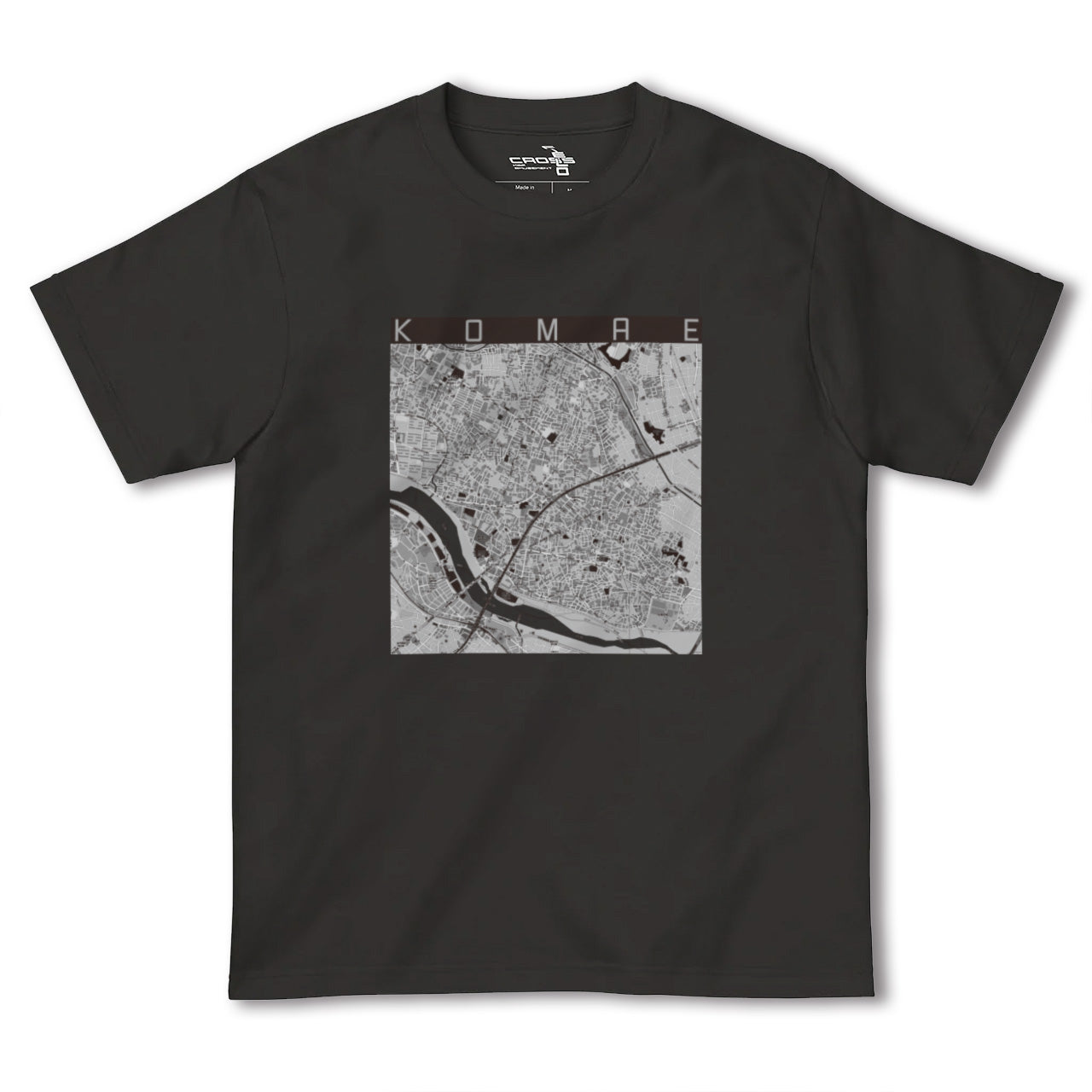 【狛江(東京都)】地図柄ヘビーウェイトTシャツ