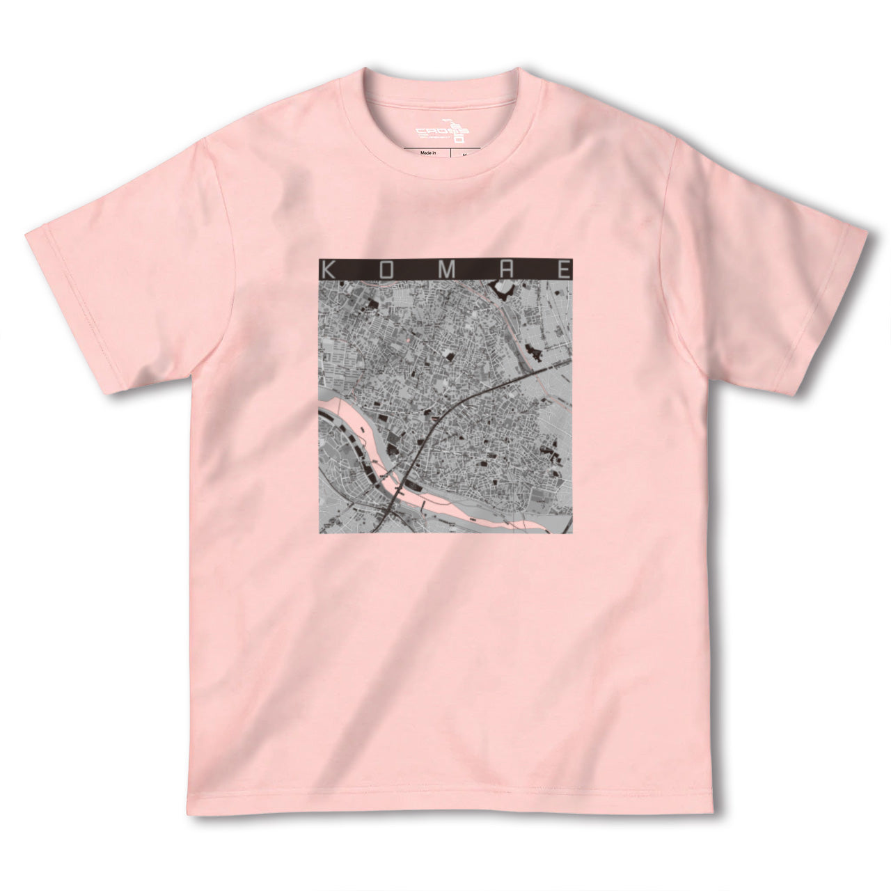 【狛江(東京都)】地図柄ヘビーウェイトTシャツ