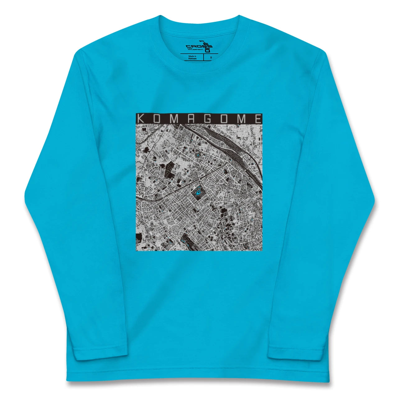 【駒込(東京都)】地図柄ロングスリーブTシャツ