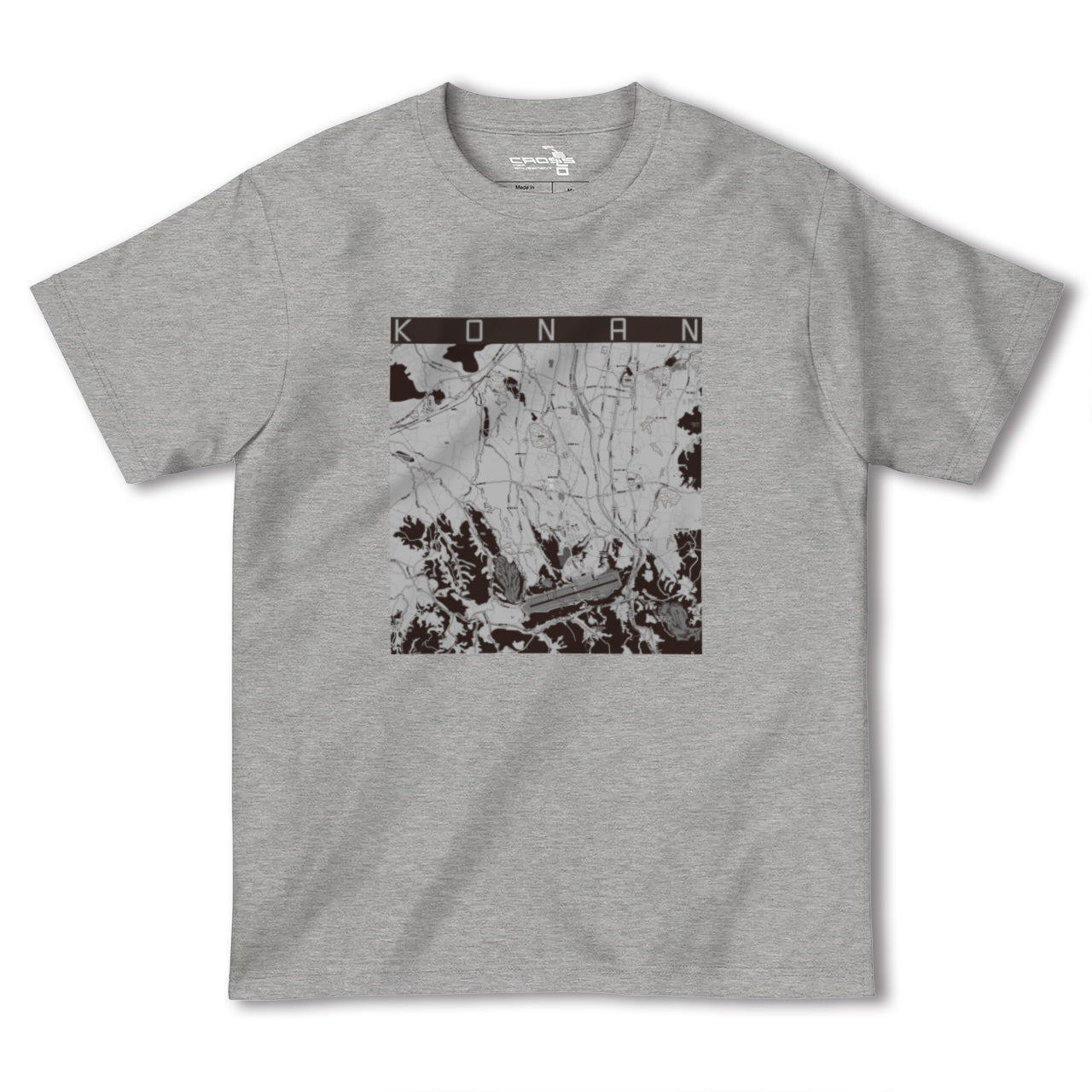 【香南(香川県)】地図柄ヘビーウェイトTシャツ