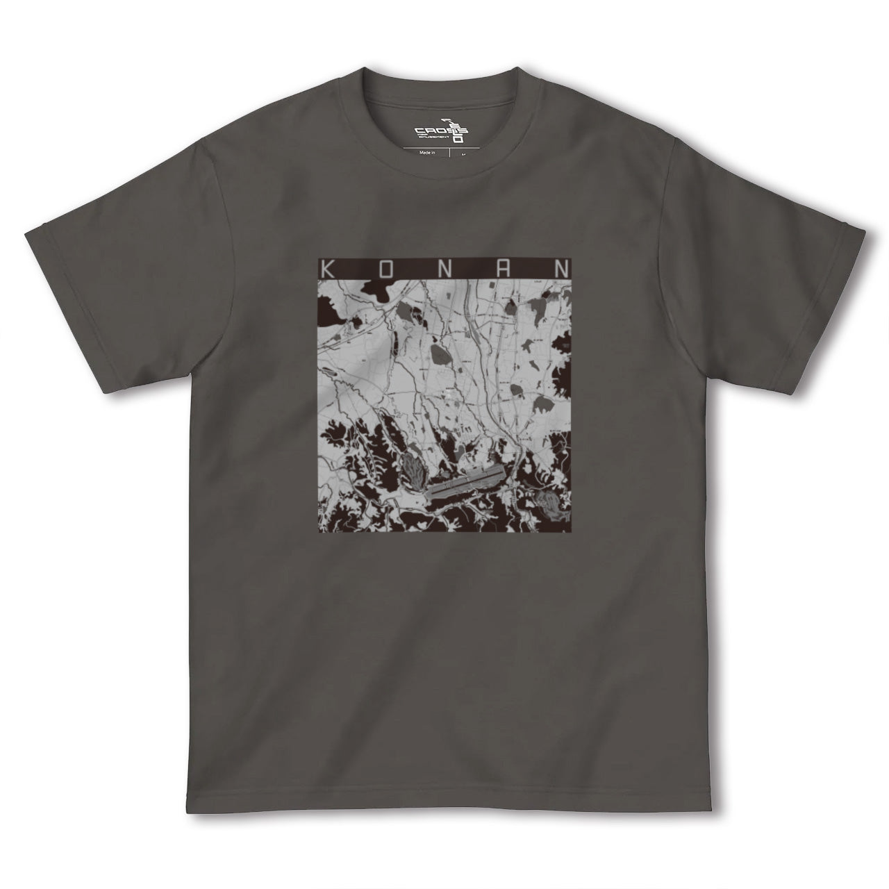 【香南(香川県)】地図柄ヘビーウェイトTシャツ