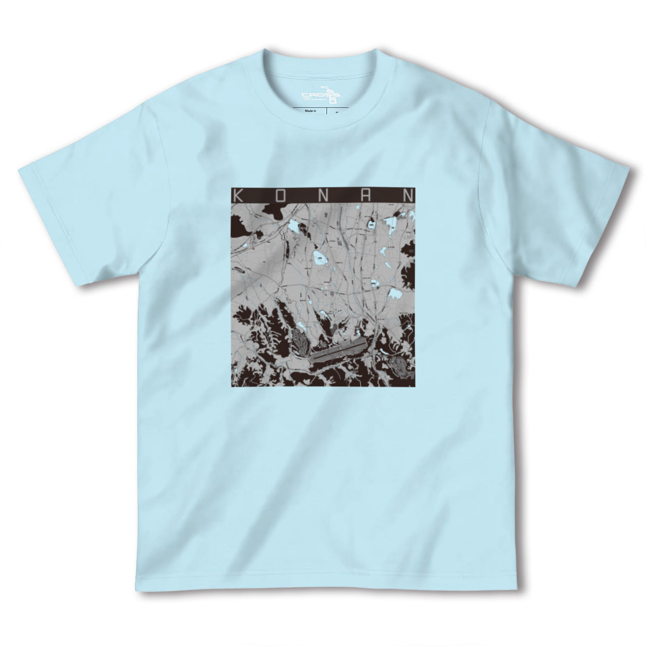 【香南(香川県)】地図柄ヘビーウェイトTシャツ