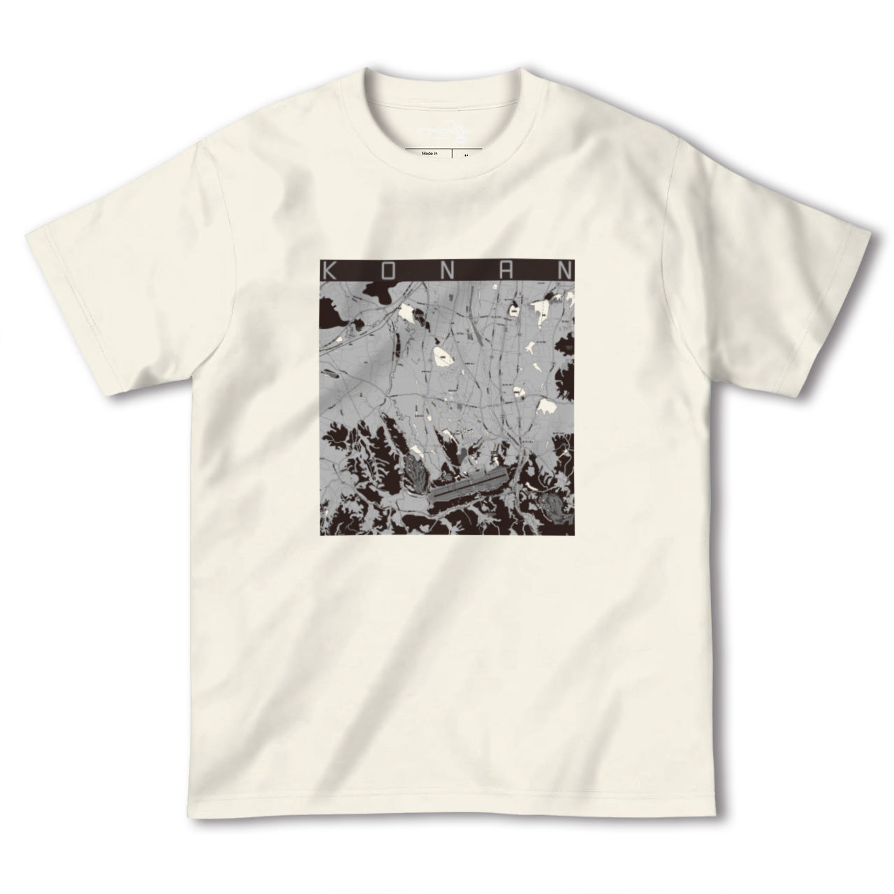 【香南(香川県)】地図柄ヘビーウェイトTシャツ