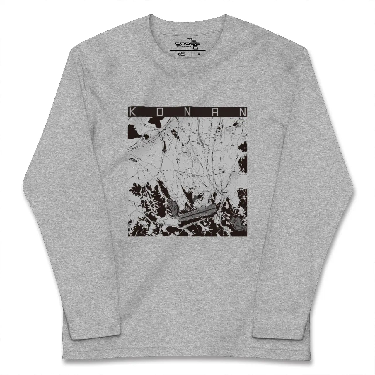 【香南(香川県)】地図柄ロングスリーブTシャツ