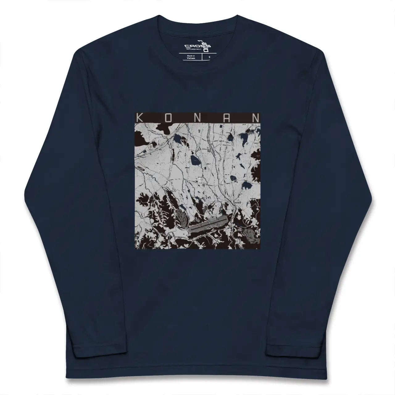 【香南(香川県)】地図柄ロングスリーブTシャツ