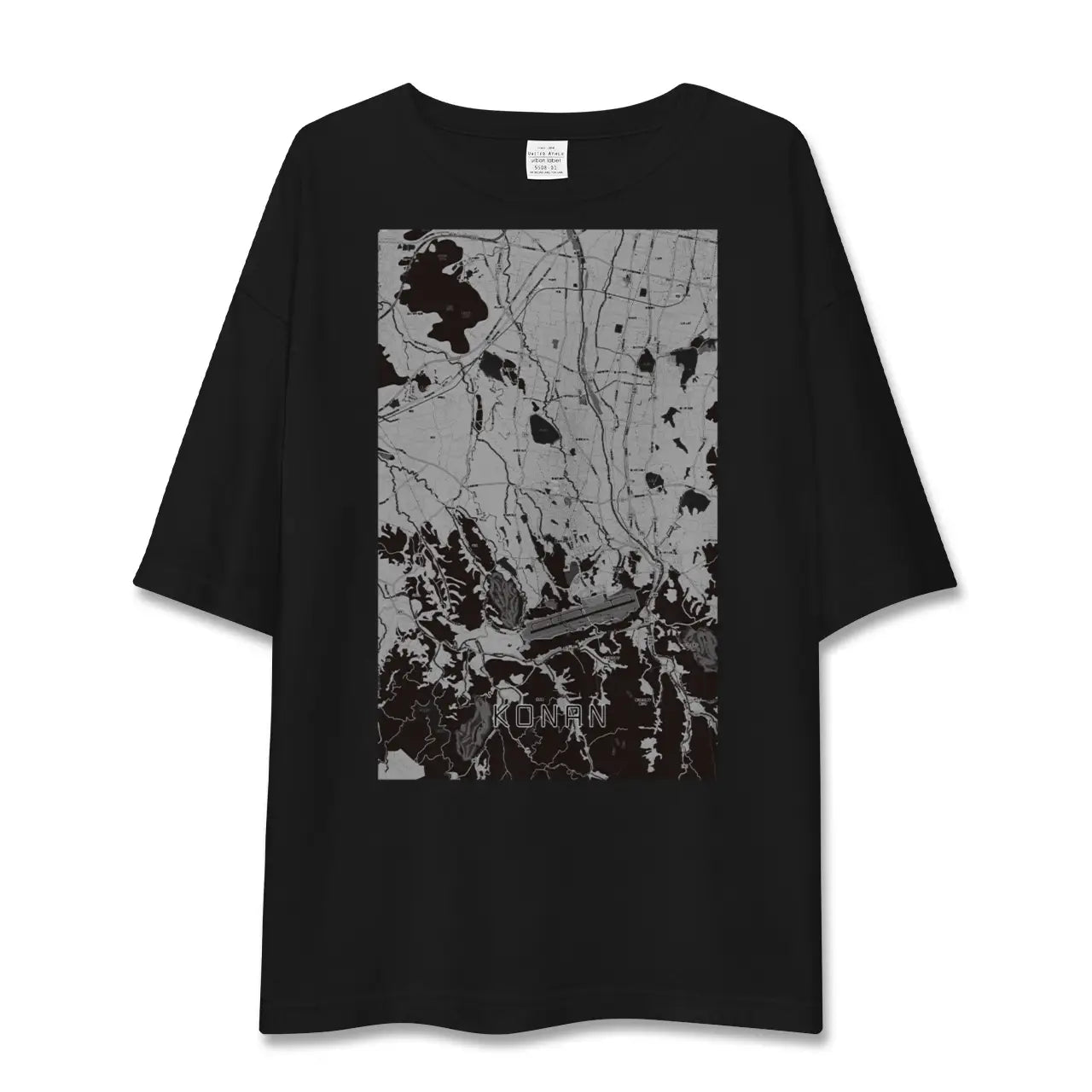 【香南(香川県)】地図柄ビッグシルエットTシャツ