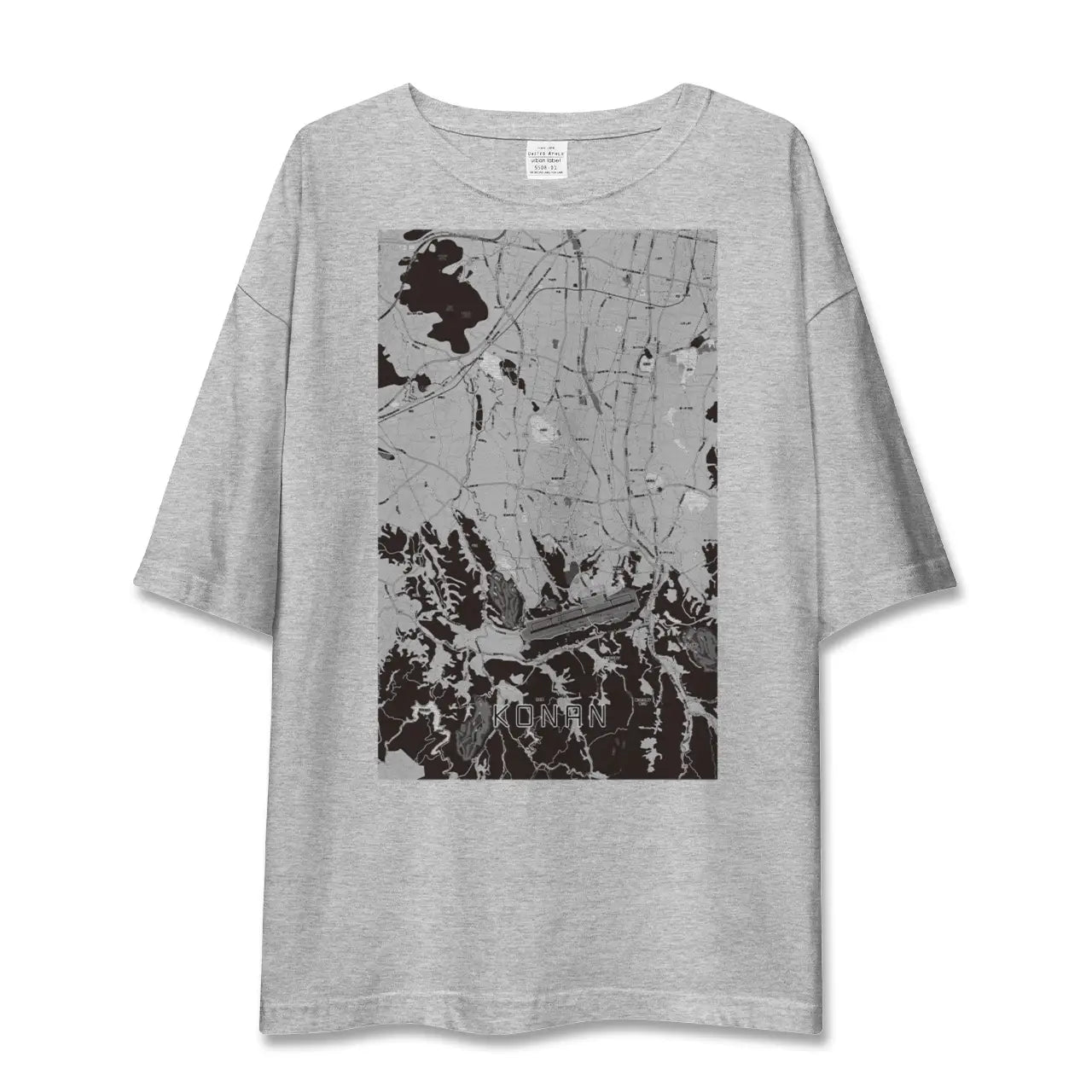 【香南(香川県)】地図柄ビッグシルエットTシャツ