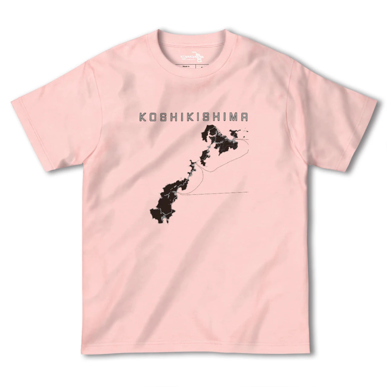 【甑島(鹿児島県)】地図柄ヘビーウェイトTシャツ