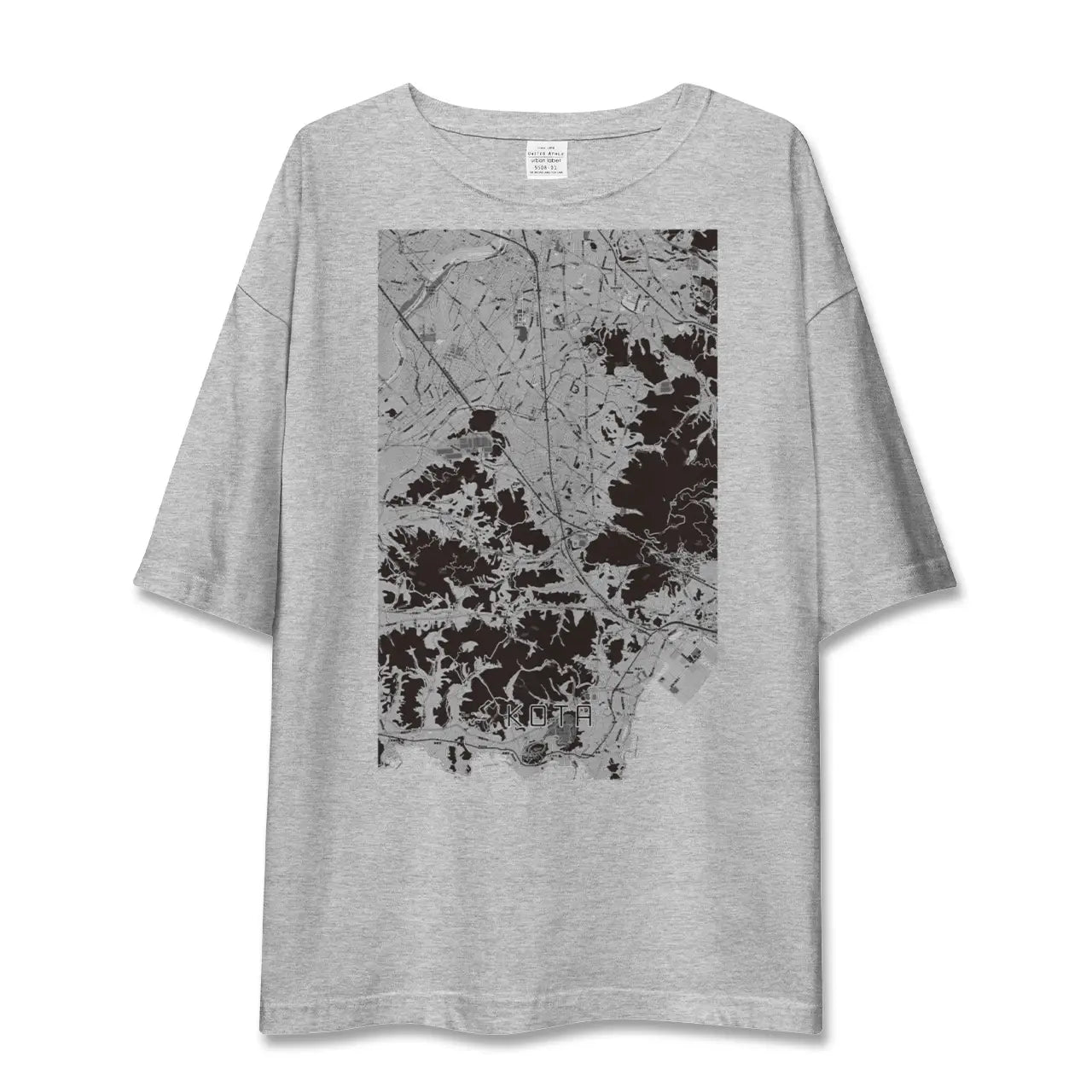 【幸田(愛知県)】地図柄ビッグシルエットTシャツ
