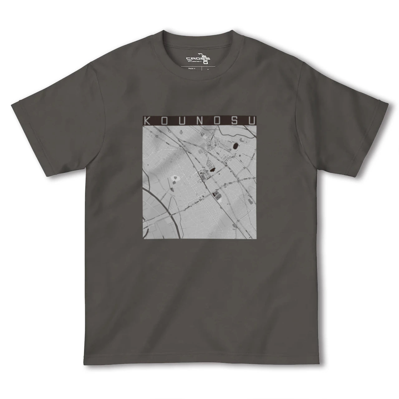 【鴻巣(埼玉県)】地図柄ヘビーウェイトTシャツ