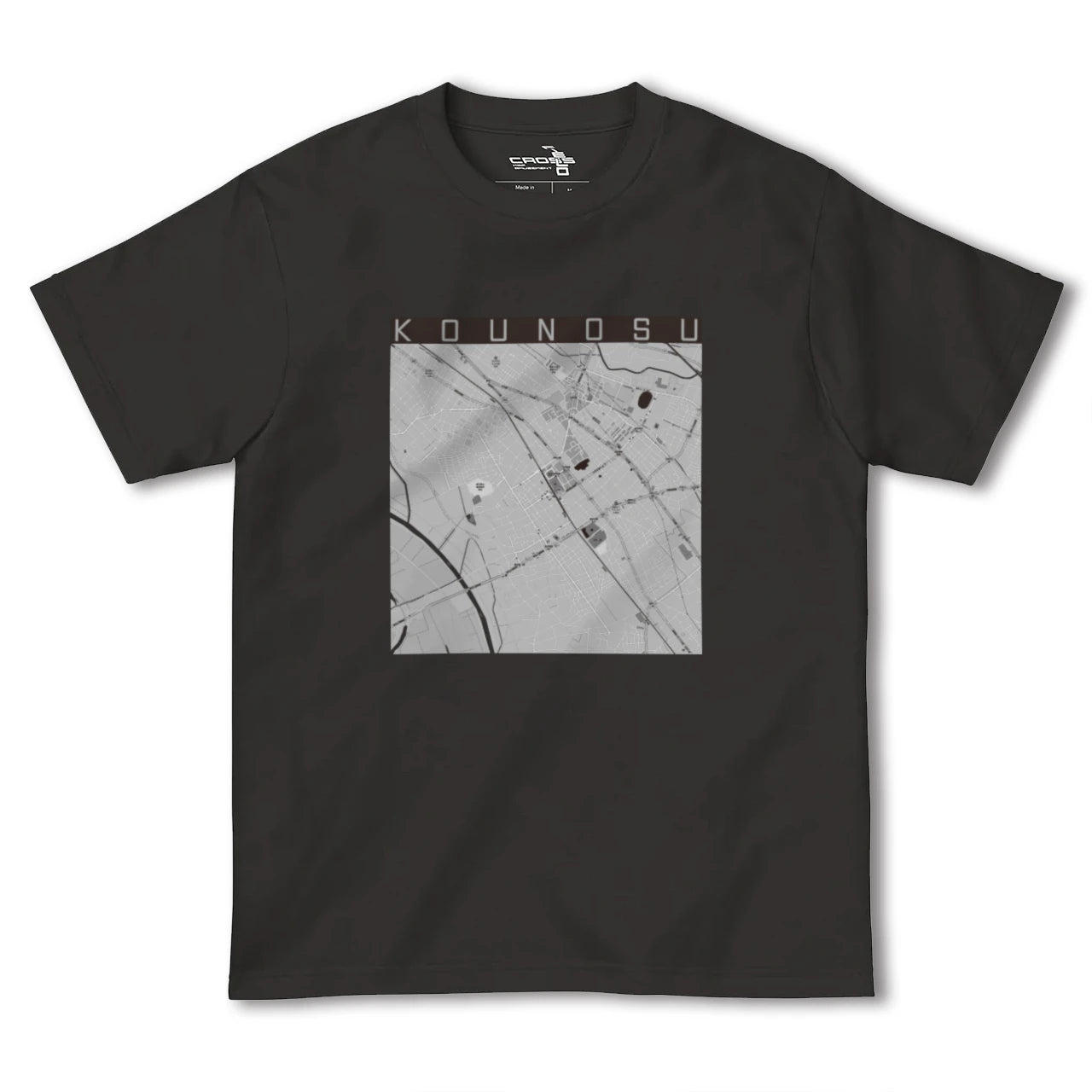 【鴻巣(埼玉県)】地図柄ヘビーウェイトTシャツ