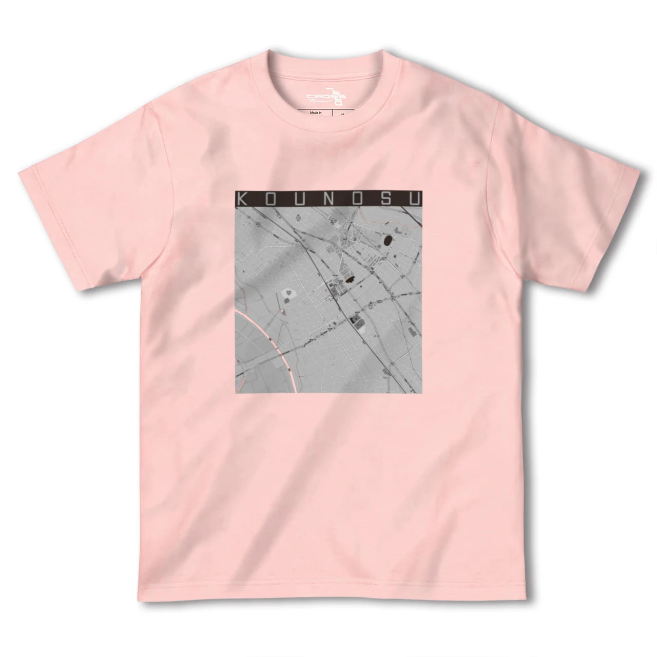 【鴻巣(埼玉県)】地図柄ヘビーウェイトTシャツ