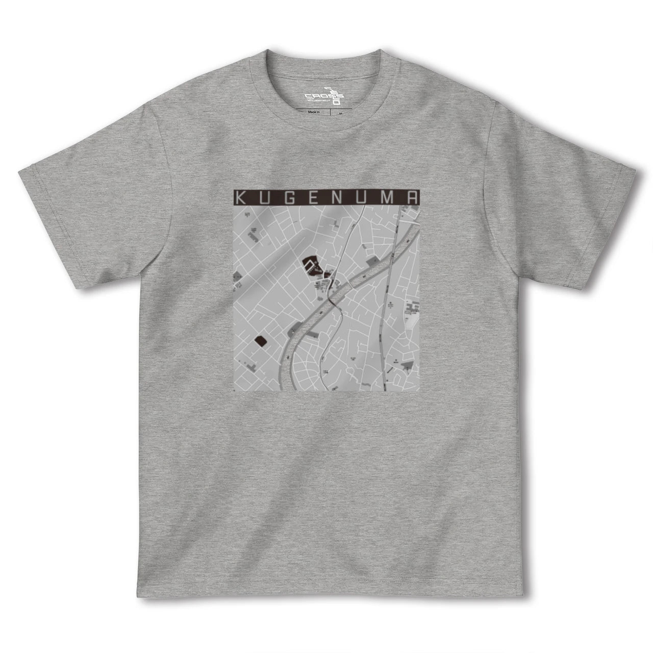 【鵠沼(神奈川県)】地図柄ヘビーウェイトTシャツ