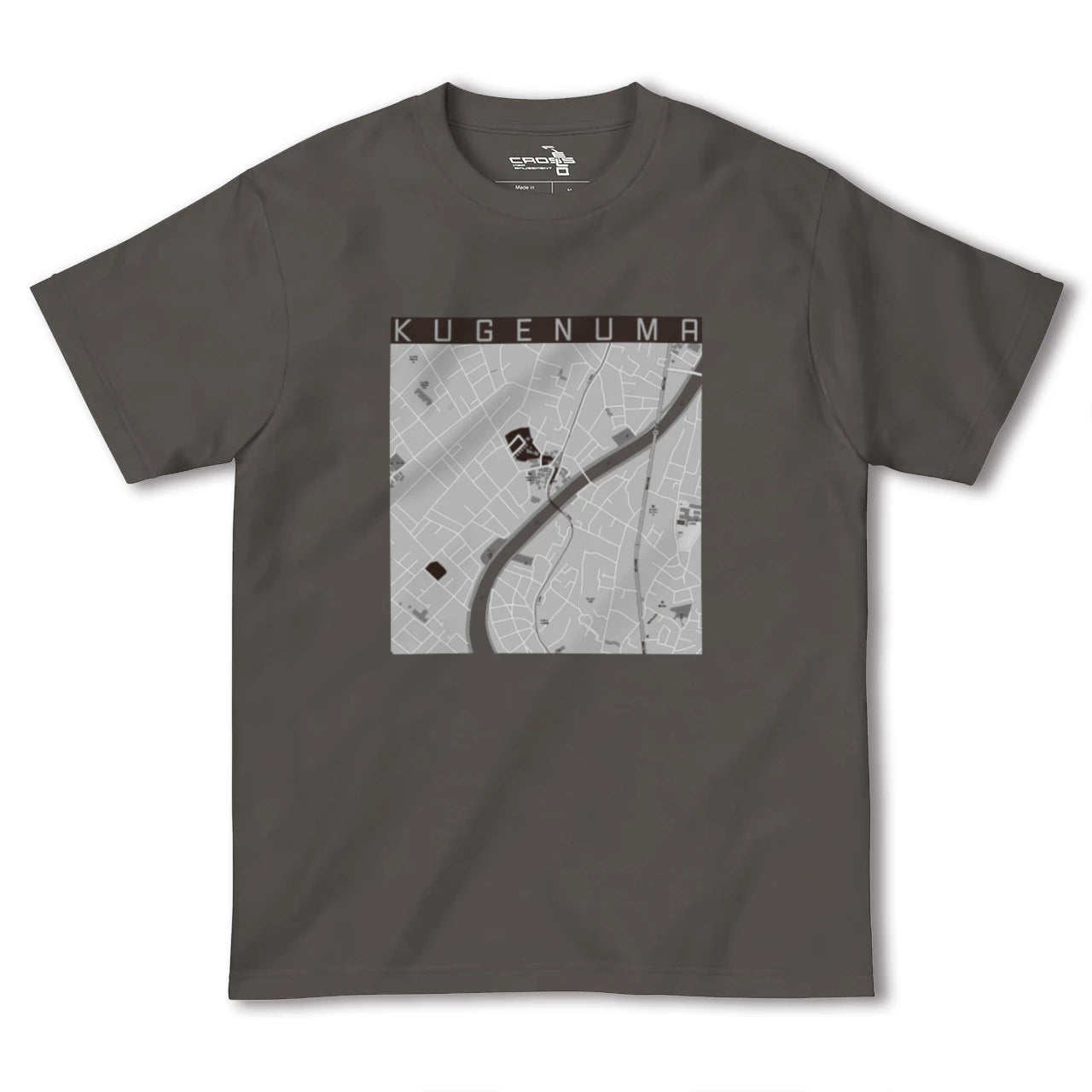 【鵠沼(神奈川県)】地図柄ヘビーウェイトTシャツ