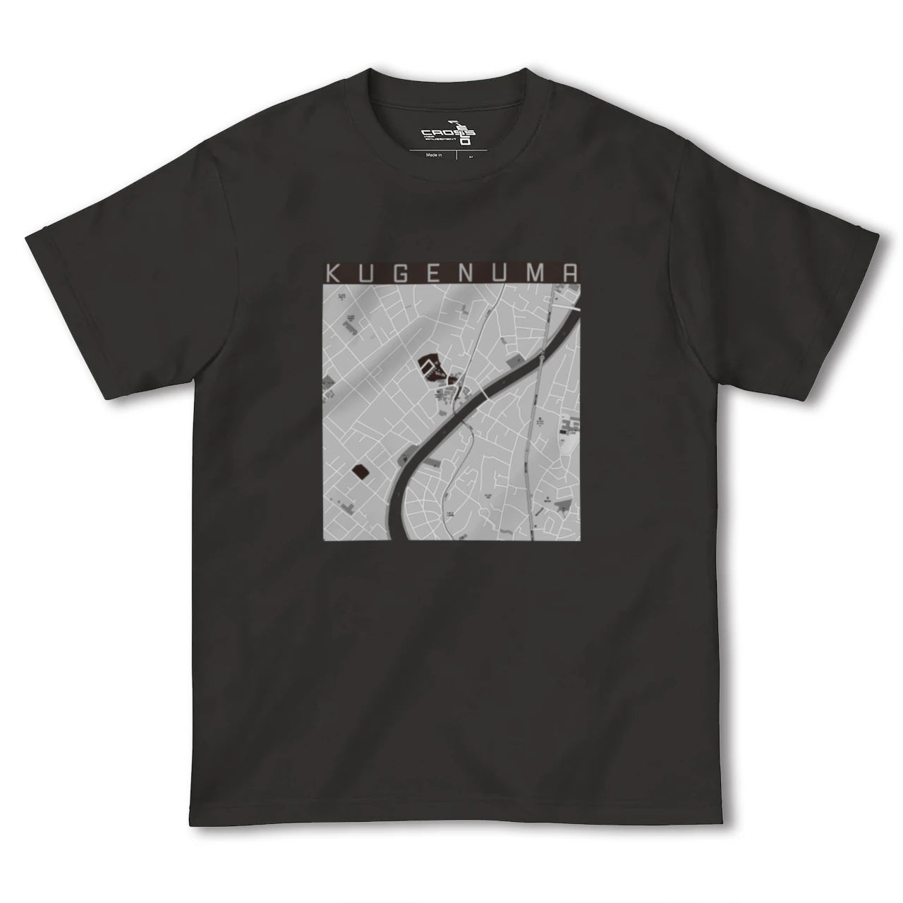 【鵠沼(神奈川県)】地図柄ヘビーウェイトTシャツ