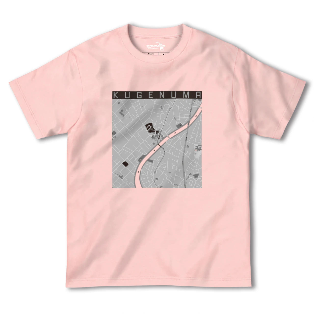 【鵠沼(神奈川県)】地図柄ヘビーウェイトTシャツ