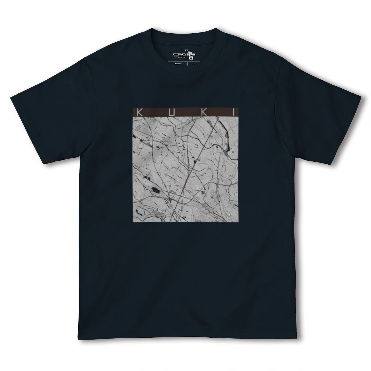 【久喜(埼玉県)】地図柄ヘビーウェイトTシャツ